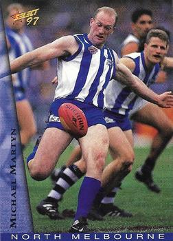 1997 Select AFL Ultimate Series #4 Michael Martyn Front